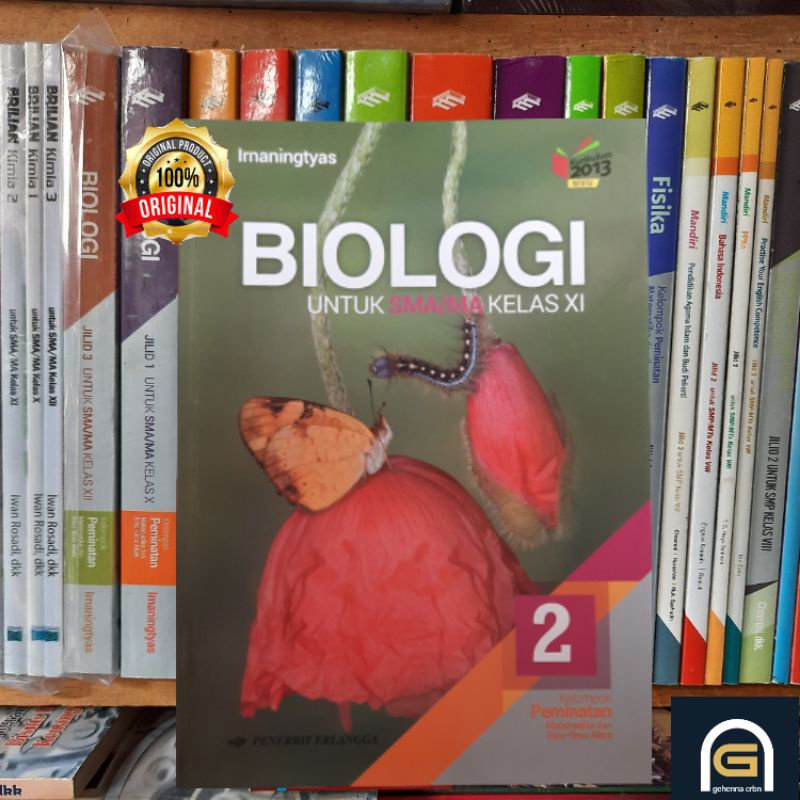 Buku Biologi Jilid 2 Untuk SMA/MA Kelas XI (Kls 11 SMA) K13N Kel. Peminatan Ilmu-Ilmu Alam By Irnani
