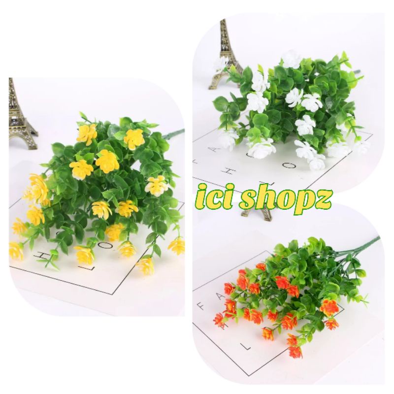 Bunga Eucalyptus Bunga Dolar Bunga Artificial-4