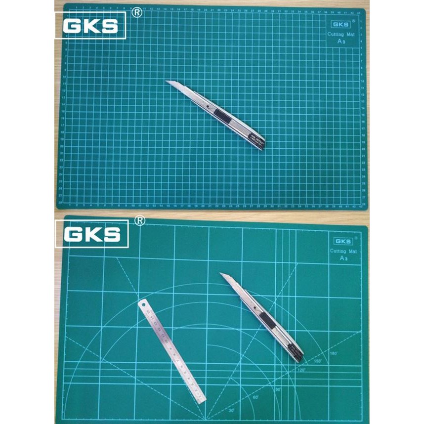 Work Cutting Mat Pad A3 45 x 30cm - GKSA3 - Green