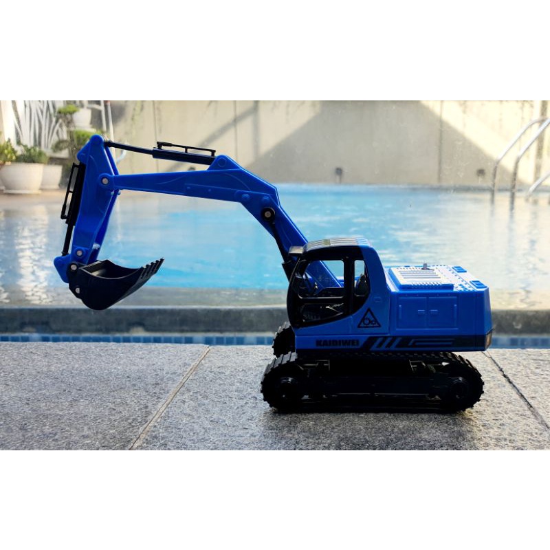 Miniatur Alat Berat Excavator Diecast  KDW Kaidiwei