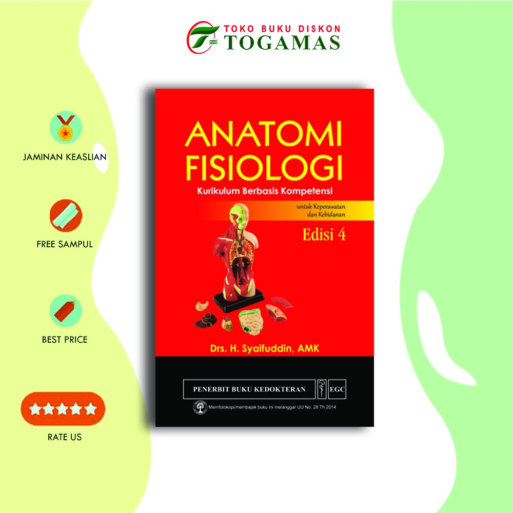 Anatomi Fisiologi, Kurikulum Berbasis Kompetensi Ed. 4-Syaifuddin