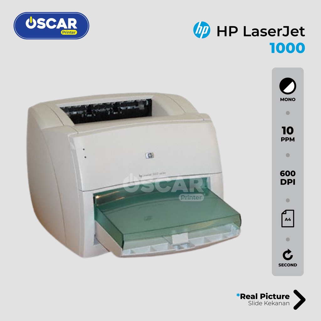Printer Mono Antik HP LaserJet 1000 BW Cocok Untuk Kalkir