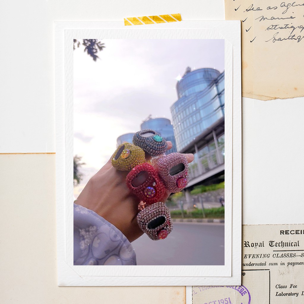 Tasbih Digital Cantik Hias non LED Swarovski Blink Wanita Muslim