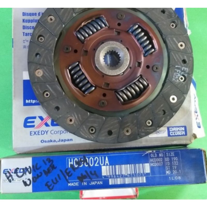 Plat Kopling Civic Wonder Exedy Daikin Japan