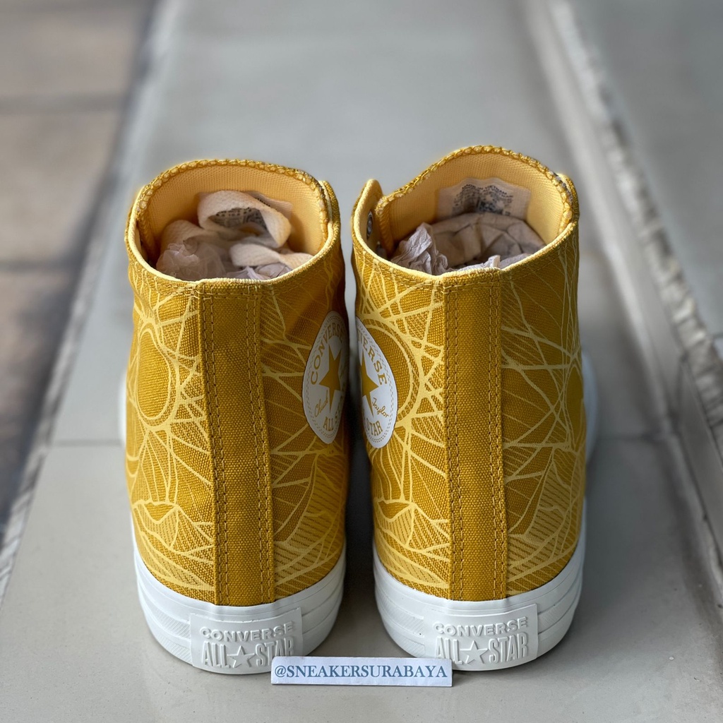Converse Chuck Taylor Hi Summer Daze Gold Dart