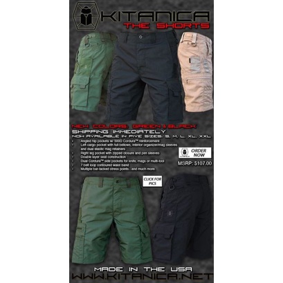 CELANA PENDEK TACTICAL KITANICA