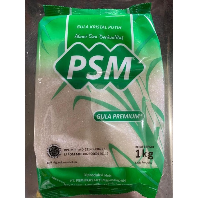 

Gula Putih PSM Premium 1 Kg
