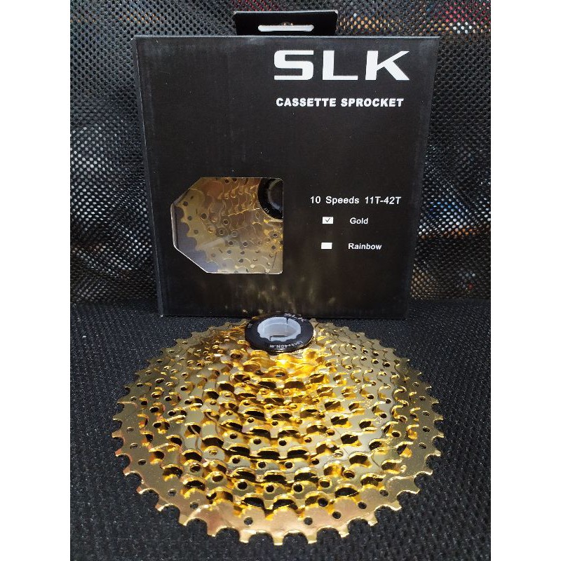 sproket 10 speed casseette 11T - 42T SLK-LITEPRO GOLD