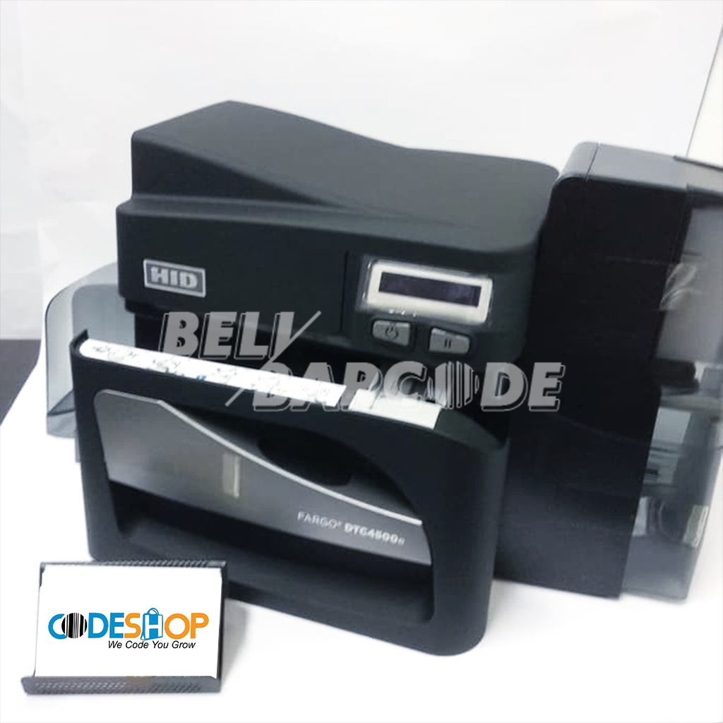 ID CARD PRINTER FARGO DTC 4500E - DTC4500E - DTC 4500 E DUAL SIDE