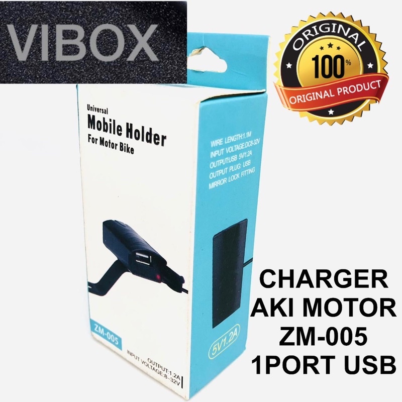 Ready Charger Aki Motor ZM-005 1Port Usb - TC Aki Motor ZM 005 1 Port USB