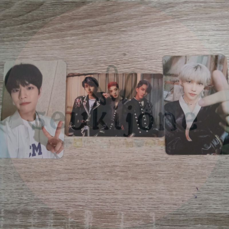 Stray Kids Photocard OFFICIAL IN LIFE 3racha unit Felix double side B Seungmin Shopee benefit