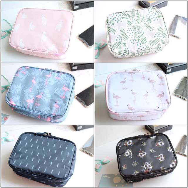 READY STOCK BELLE COSMETIC POUCH