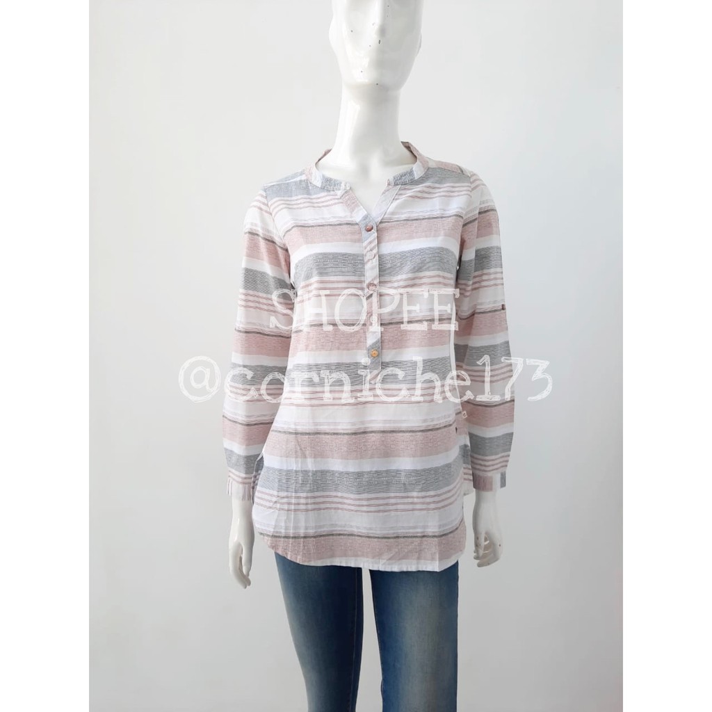 Corniche Woody Blouse Cream - TB231051