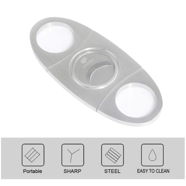 Pemotong Cerutu Cutter Double / ting Pemotong / Cutter Cerutu / ting Cerutu