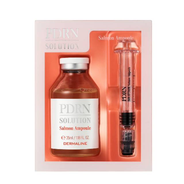 [Dermaline korea] PDRN Solution Salmon Ampoule ,Serum 35ml (Whitening/Wrinkle) Korean Korea serum