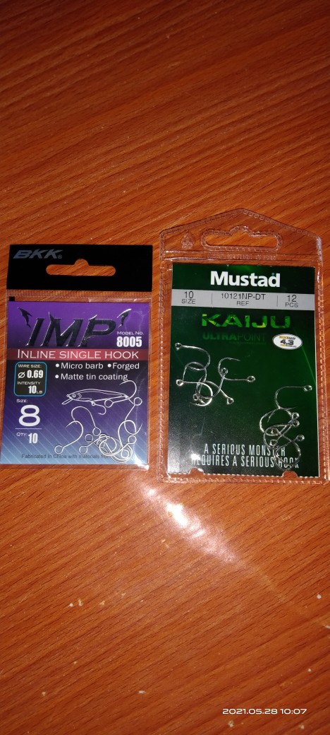 Inline Single Hook Bkk Imp / Single Hook Bkk