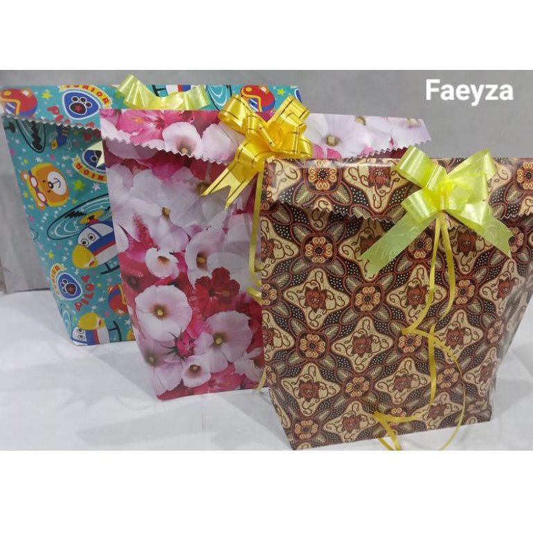 

6 PCS KECIL KANTONG KADO | BUNGKUS KADO INSTAN FREE PITA