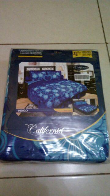 Sprei California King Motif Raisha (pink)
