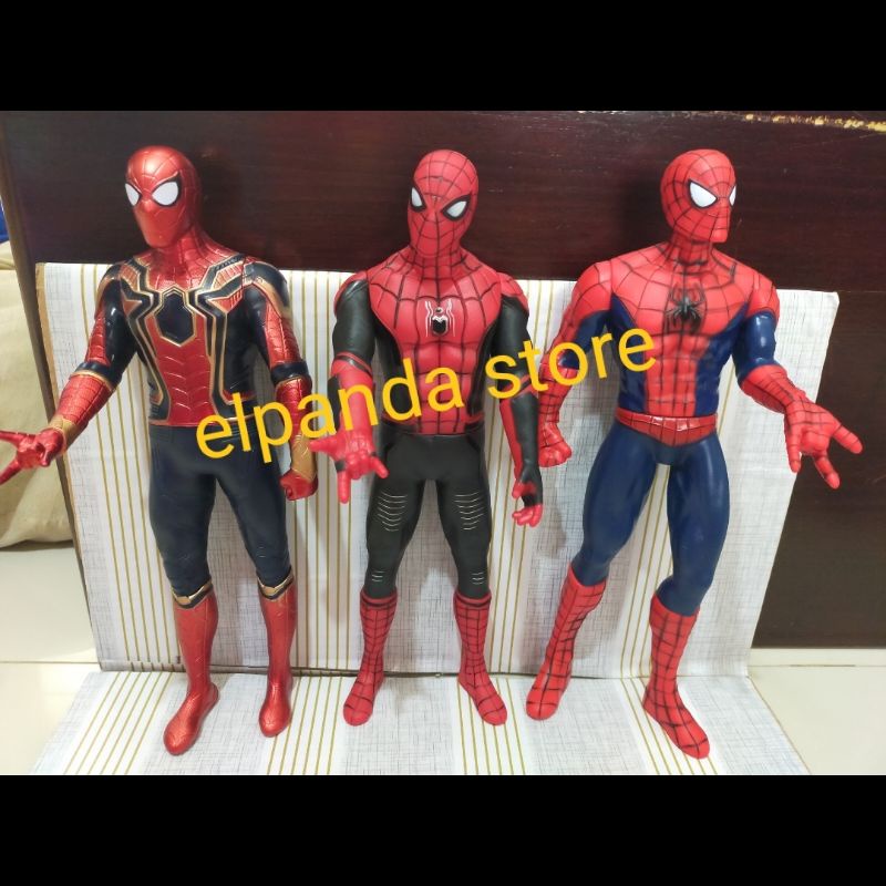 Mainan Spiderman Ironspider Cosmic Besar 33 Cm Figure