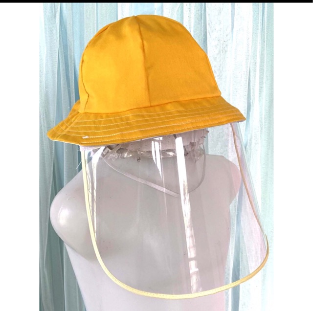 TOPI ANTI CORONA UNTUK ANAK / TOPI ANTI DROPLETS CORONA ANAK VISOR MIKA JERNIH / TOPI PENUTUP WAJAH