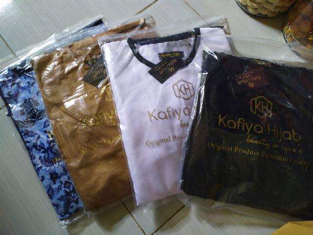 Sahira Set Syari Gamis Batik Seragam Dinas Kafiya Hijab