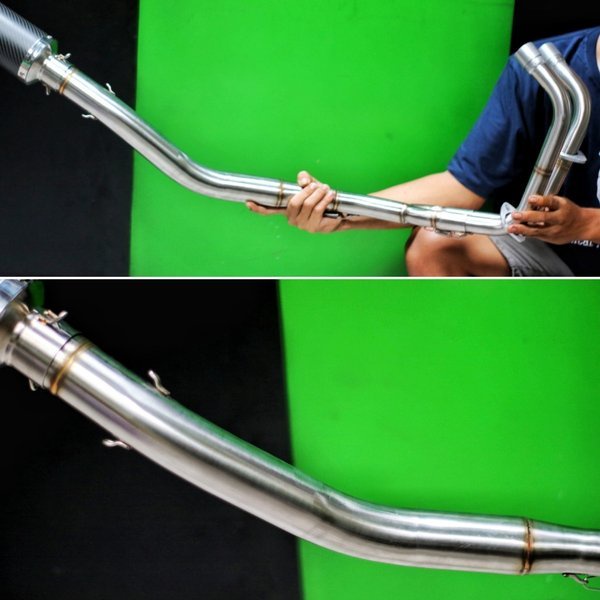 Readyy Header stainles bending cbr250rr ninja 250 z250 r25 mt25 drake r9 arrow Akrapovic proliner