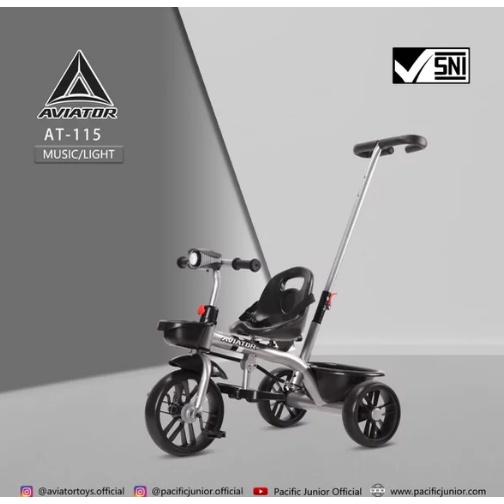 Sepeda Roda Tiga Aviator AT 115 Musik dan Lampu