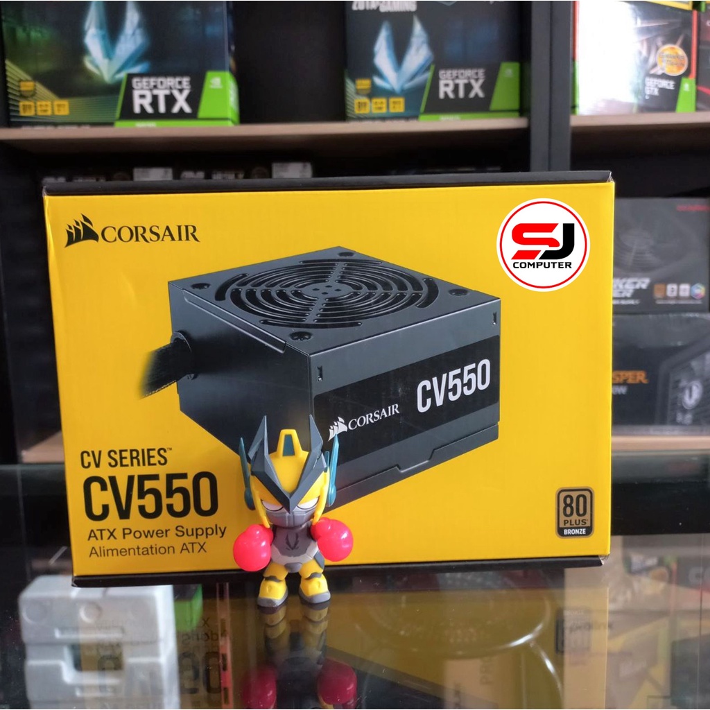 Power Supply CORSAIR CV550 - 550W 80+ BRONZE PSU8