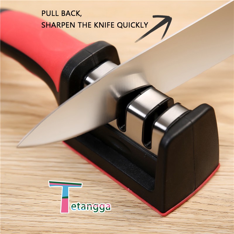 Alat Asahan Pengasah Penajam Pisau Gunting  Profesional Tajam Dalam 5 detik Knife Sharpening Whetsto