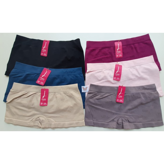 Cd Lydyly LB 1727 RAJUT | Boxer Wanita Dewasa | Cd Pendek