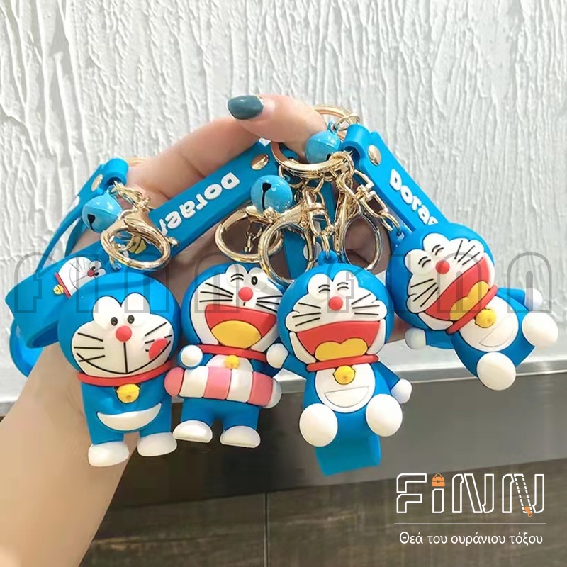 Gantungan Kunci Doraemon Murah Import - Keychain Karakter Doraemon/Mickey Korean Import