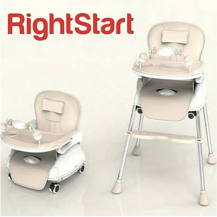 Right Start Candy Series Roadster Highchair FREE TOY - Kursi Makan Roda Mainan High Chair Anak Bayi