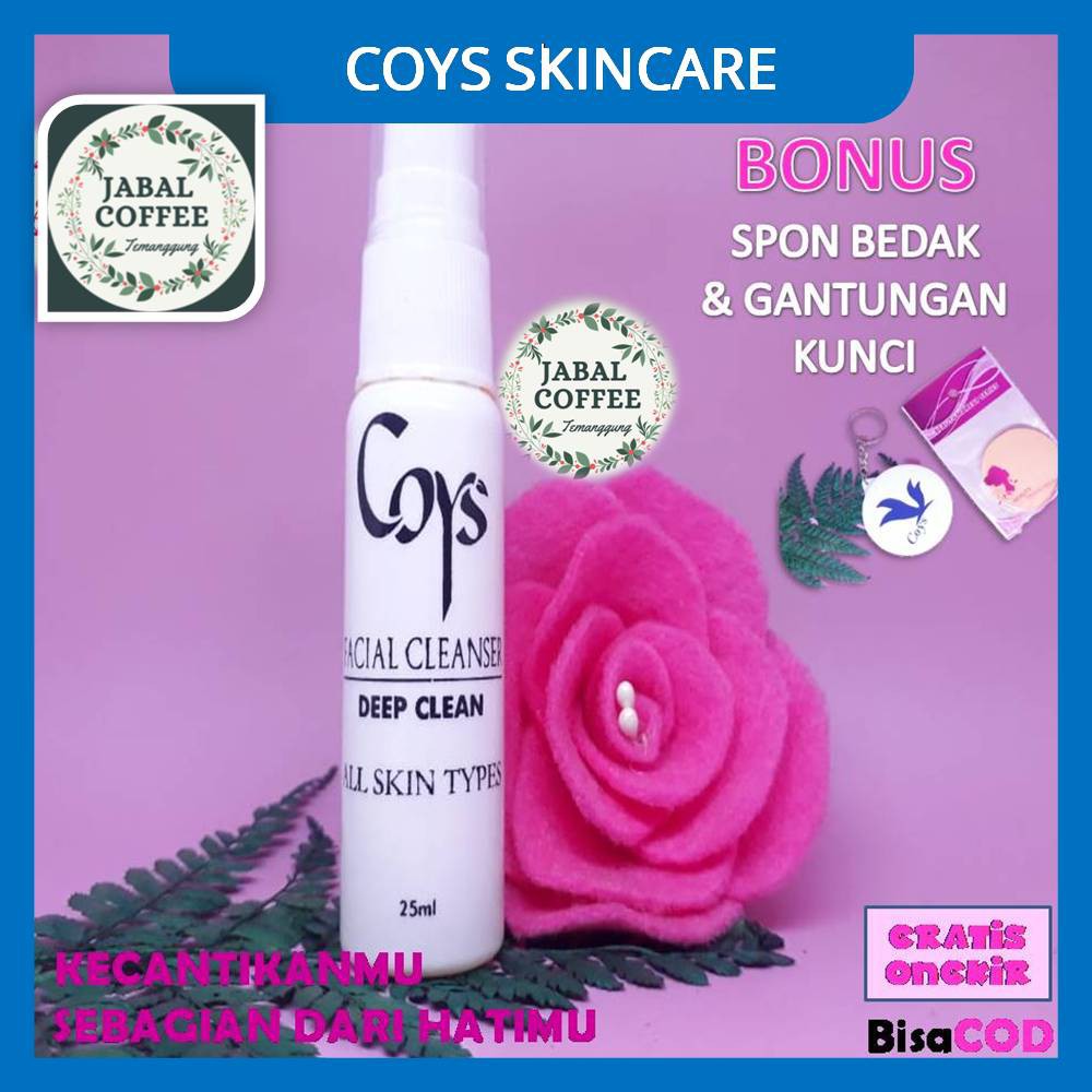 Coys Skincare Toner Pembersih Wajah Bersih Bersinar Dan Mengkilap