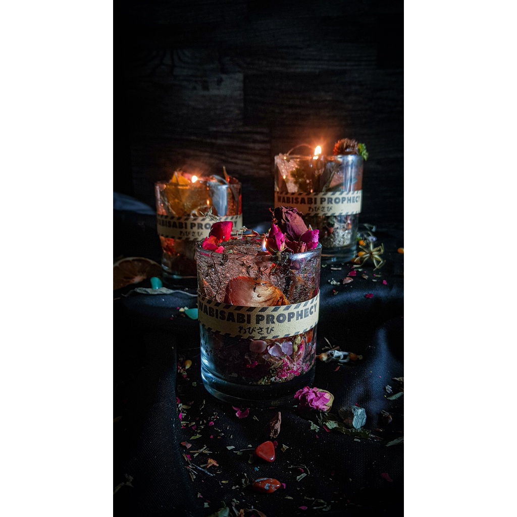 Lilin Aromaterapi Gel Wax Bening Transparan Kaca Dekorasi Manifestasi Kehamilan-4