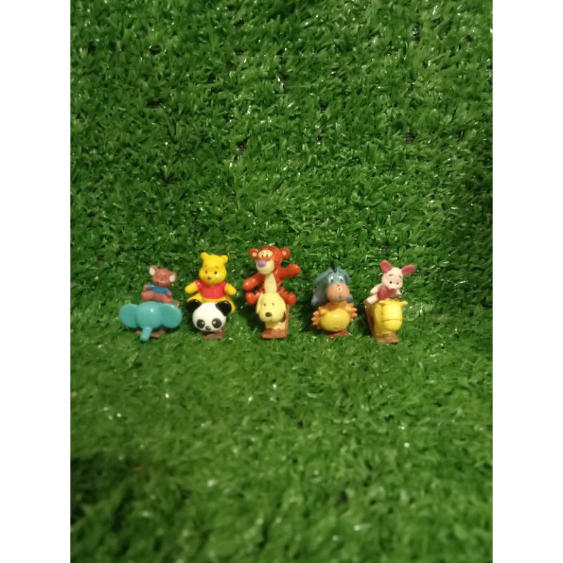 set figure disney mickey mouse goofy donald duck pinokio winnie the pooh