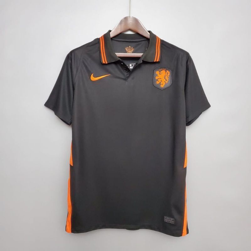 Jersey belanda away black 2020