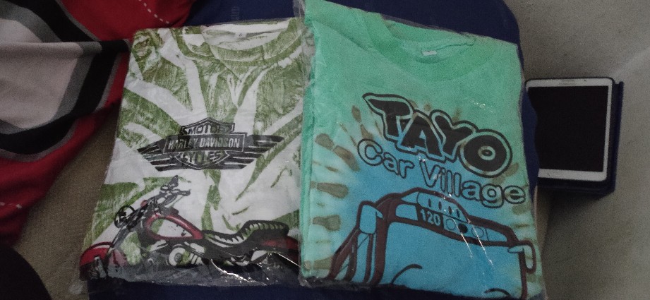 Baju Kaos Anak Harian//koas Batik Abstrak//fashion Anak//setelan Anak