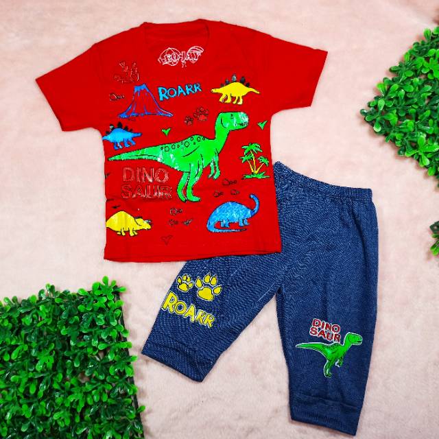 Baju Setelan Anak Laki-laki Size 0-3tahun / Pakaian Anak Cowok / Baju Harian Anak / Setelan Joger