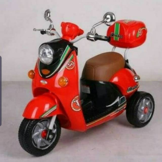 Mainan Anak Sepeda Aki Motor Tipe Scoopy PMB