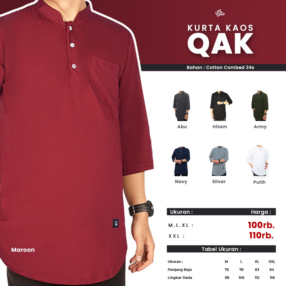 KAOS KOKO KURTA PAKISTAN QOMISHU ORIGINAL