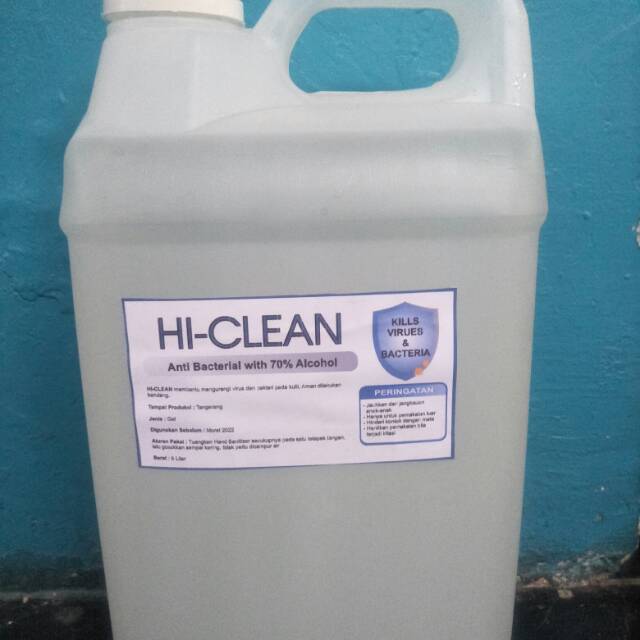 Hand Sanitizer Gel 5 liter