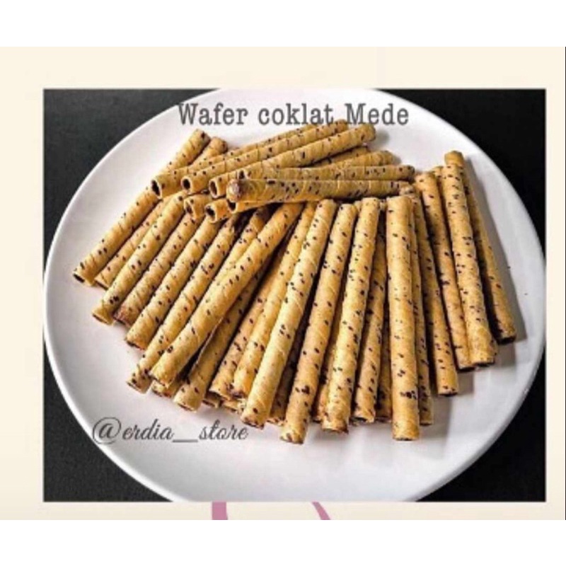 

wafer coklat mede