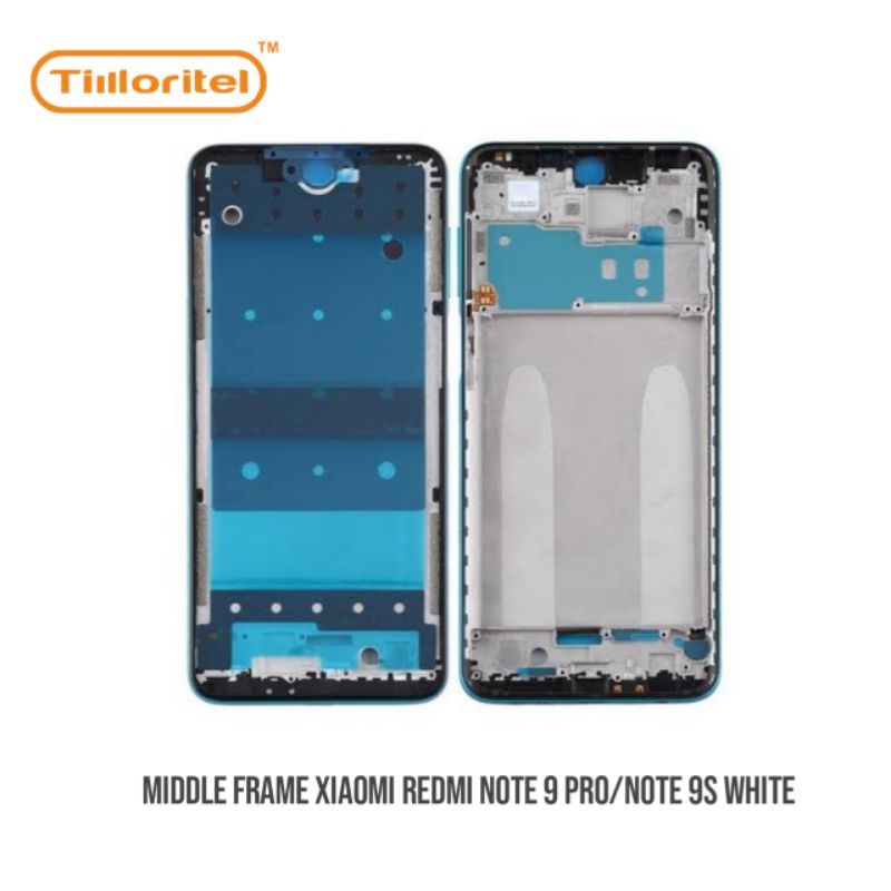 MIDDLE FRAME XIAOMI REDMI NOTE 9 PRO/NOTE 9S WHITE