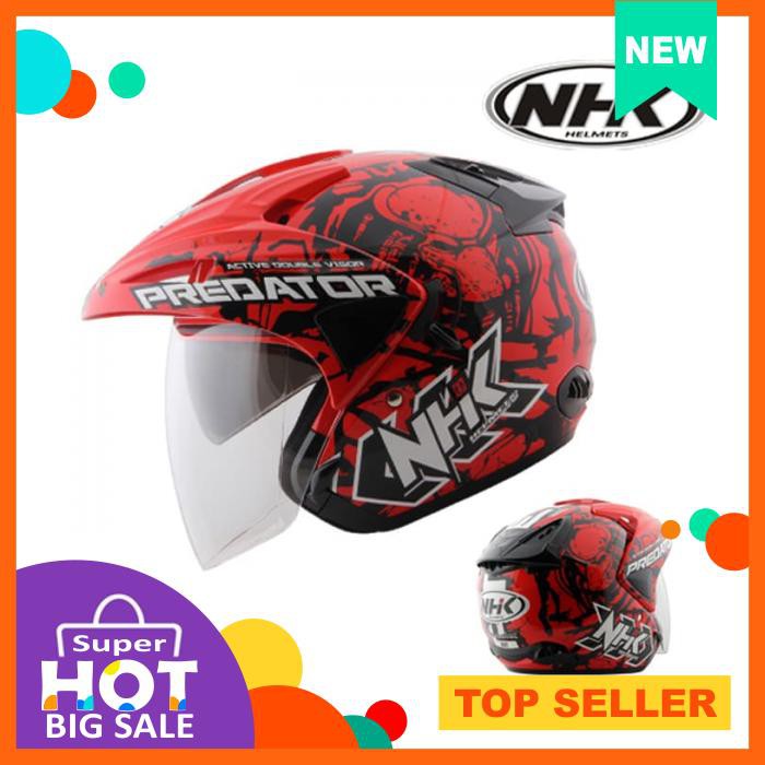 HELM NHK PREDATOR 2 VISOR PREDATOR