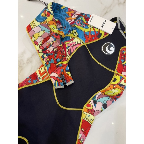 M007 wetsuit wanita hisea 3mm divingsuit woman neoprene