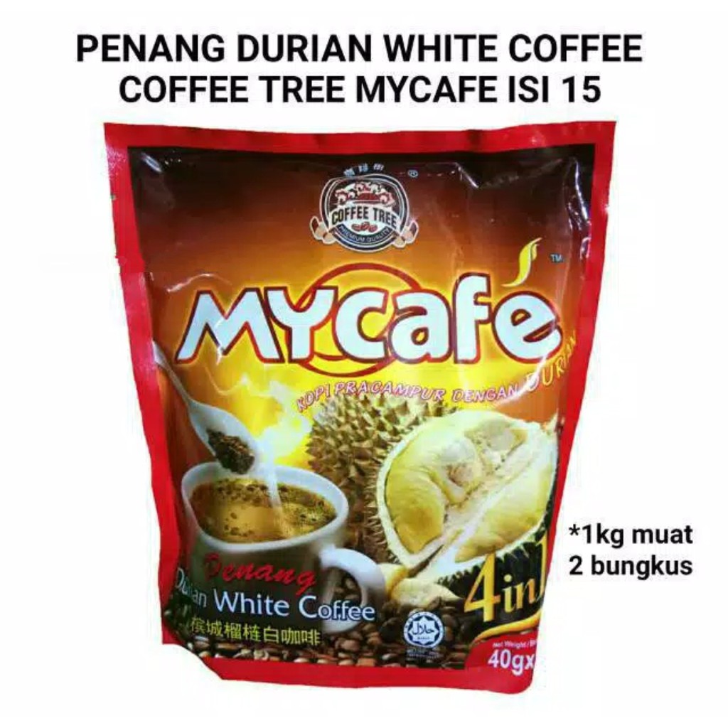 

COFFEE TREE MYCAFE PENANG DURIAN WHITE COFFE