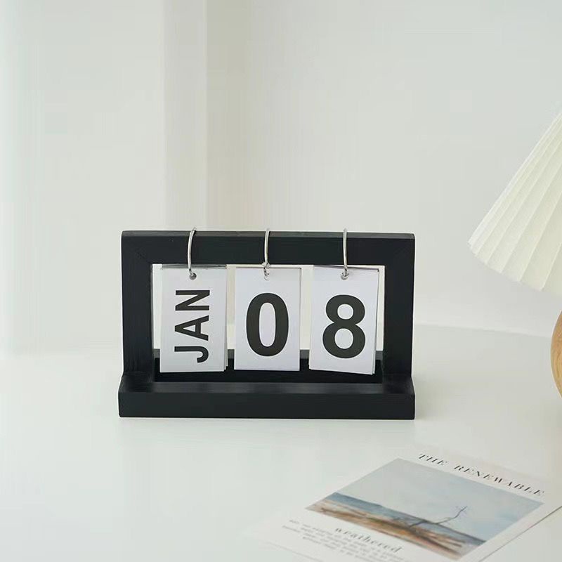

Kalender Meja Kayu Unik 701 Dekorasi Rumah Perpetual Kalender