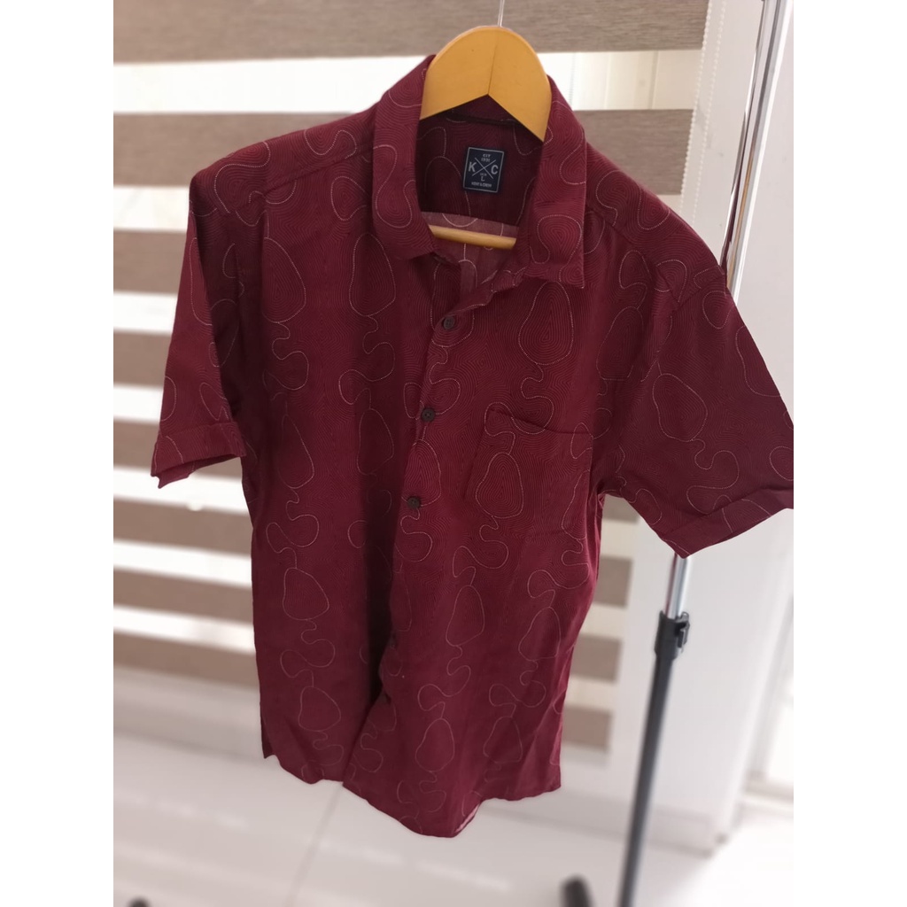 Kemeja Pria Merek Kent & Crew - New