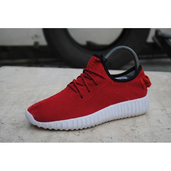 Terlaris {jso} ADIDAS YEEZY WANITA MERAH/SEPATU GYM WANITA/SEPATU CEWE