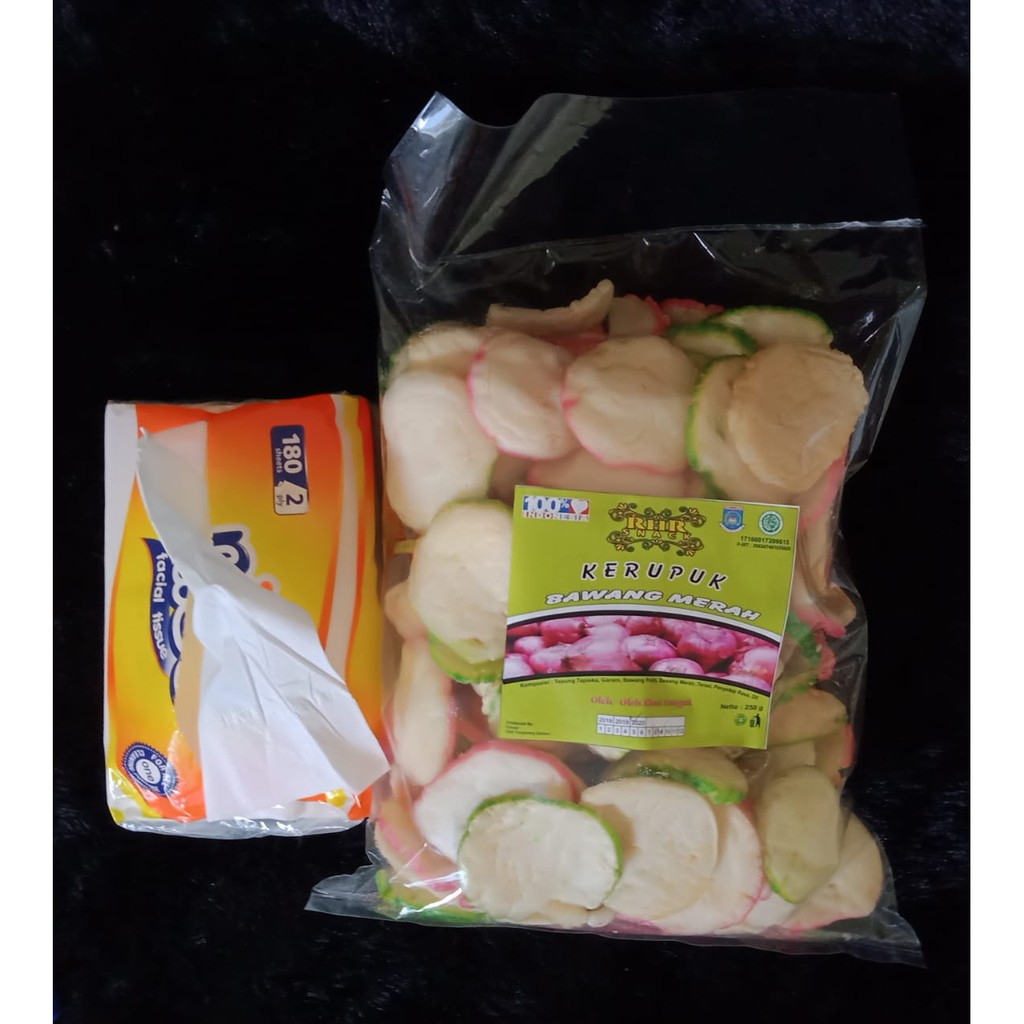 

Kerupuk Bawang Merah 250 gram